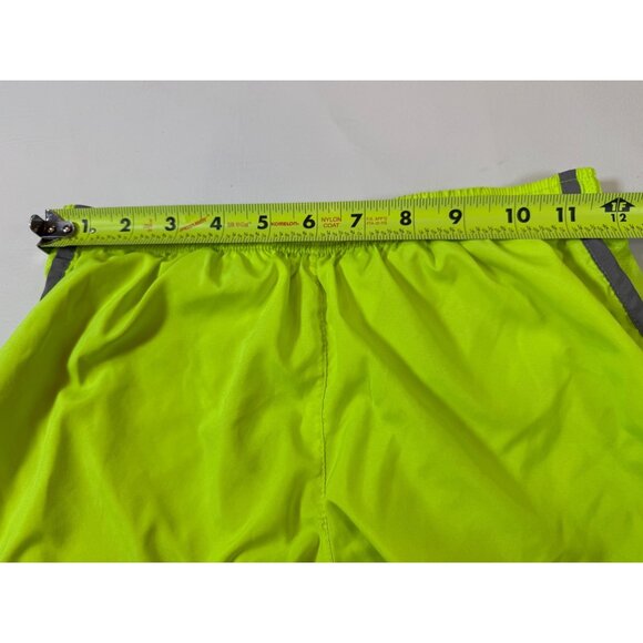 Nike Dri-Fit girls Running Shorts Bundle Neon Yellow & Black Large (bin HH79) - Picture 6 of 9